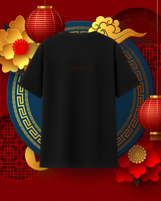 Wardiére Rose Emblem Oversized Tee