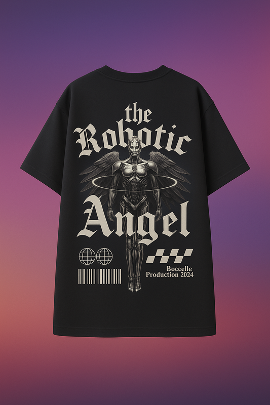 "The Robotic Angel" Oversized Tee